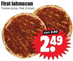 Dirk Firat lahmacun aanbieding