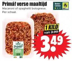 Dirk Primá! verse maaltijd aanbieding