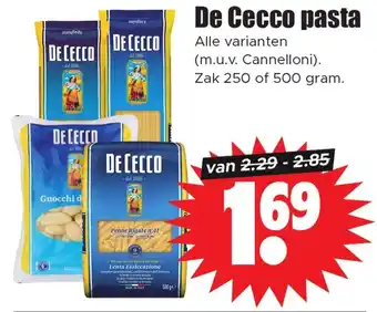 Dirk De Cecco pasta aanbieding