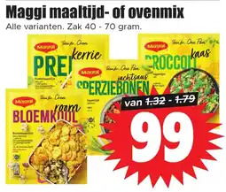 Dirk Maggi maaltijd of ovenmix aanbieding