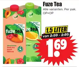 Dirk Fuze Tea aanbieding