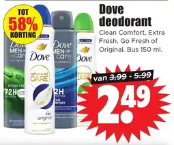 Dirk Dove deodorant aanbieding