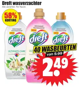 Dirk Dreft wasverzachter aanbieding