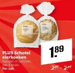 Coop PLUS Schotel eierkoeken aanbieding