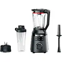 MediaMarkt BOSCH MMB6654B VitaPower Serie 6 Blender Zwart aanbieding