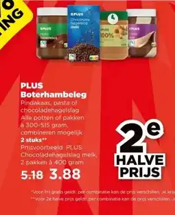 PLUS PLUS Boterhambeleg aanbieding