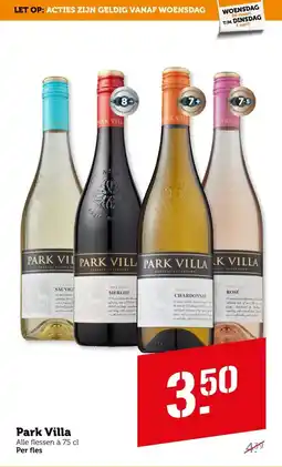 Coop Park Villa aanbieding