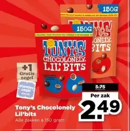 PLUS Tony's Chocolonely Lil'bits aanbieding