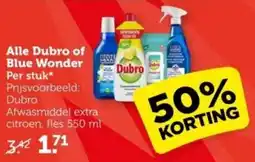 Coop Dubro of Blue Wonder aanbieding