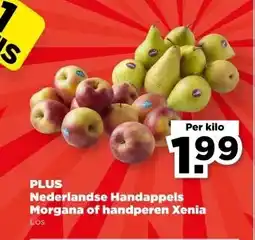 PLUS PLUS Nederlandse Handappels Morgana of handperen Xenia aanbieding