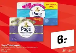 Coop Page Toiletpapier aanbieding