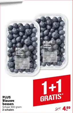 Coop PLUS Blauwe bessen aanbieding