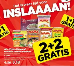 PLUS Alle Vifon, Mama of Indomie Instant noodles aanbieding