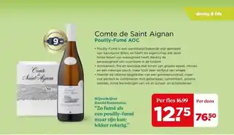 PLUS Comte de Saint Aignan Pouilly-Fumé AOC aanbieding