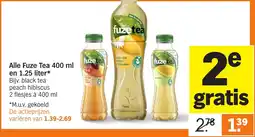 Albert Heijn Fuze Tea aanbieding