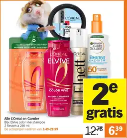 Albert Heijn L'Oréal en Garnier aanbieding