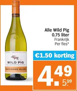 Albert Heijn Wild Pig aanbieding