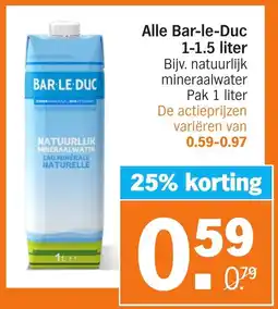 Albert Heijn Bar-le-Duc aanbieding