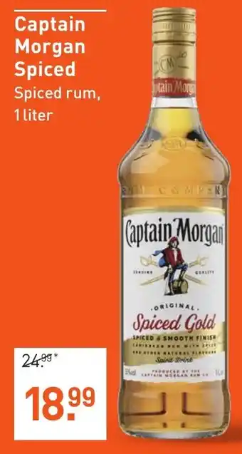 Albert Heijn Captain Morgan Spiced aanbieding