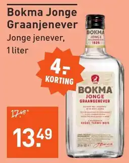 Albert Heijn Bokma Jonge Graanjenever aanbieding