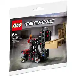 Amazon Lego Technic heftruck met pallet 30655 aanbieding