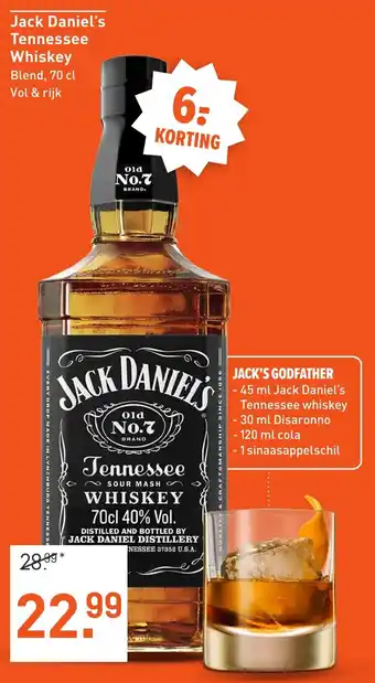 Albert Heijn Jack Daniel's Tennessee Whiskey aanbieding