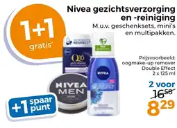 Trekpleister Nivea gezichtsverzorging en reiniging aanbieding