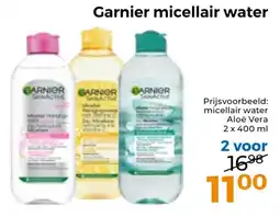 Trekpleister Garnier micellair water aanbieding