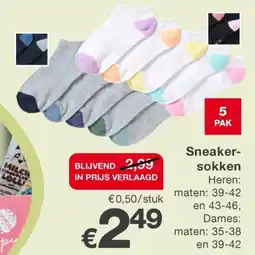 Kik Sneaker- sokken Heren aanbieding