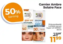 Trekpleister Garnier Ambre Solaire Face aanbieding