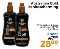 Trekpleister Australian Gold zonbescherming aanbieding