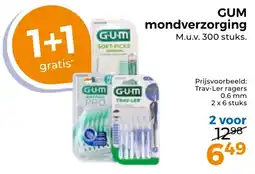 Trekpleister GUM mondverzorging aanbieding