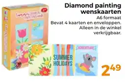 Trekpleister Diamond painting wenskaarten aanbieding