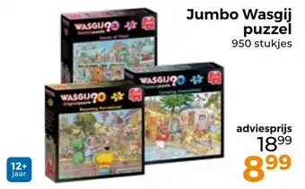 Trekpleister Jumbo Wasgij puzzel aanbieding