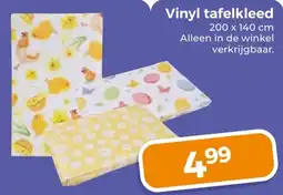 Trekpleister Vinyl tafelkleed aanbieding