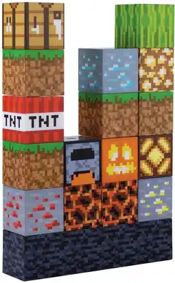 Bol.com Minecraft - Blokken Bureaulamp - TNT/Workbench/Resources aanbieding