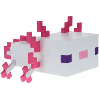 Bol.com Minecraft - Axolotl Lamp - Verandert in 5 Kleuren - 21cm aanbieding