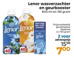 Trekpleister Lenor wasverzachter en geurbooster aanbieding