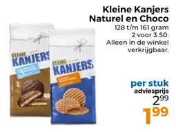 Trekpleister Kleine Kanjers Naturel en Choco aanbieding