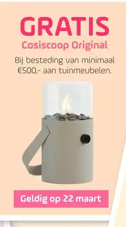 Coppelmans GRATIS Cosiscoop Original aanbieding