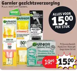 Kruidvat Garnier gezichtsverzorging aanbieding