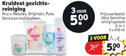 Kruidvat Kruidvat gezichts reiniging aanbieding