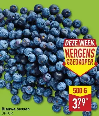 ALDI Blauwe bessen aanbieding