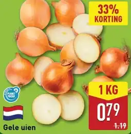 ALDI Gele uien aanbieding