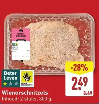 ALDI Wienerschnitzels aanbieding