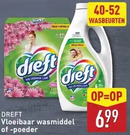 ALDI Vloeibaar wasmiddel of poeder aanbieding