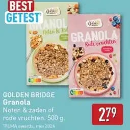 ALDI Golden Bridge Granola aanbieding