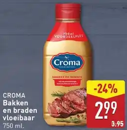 ALDI Croma Bakken en braden vloeibaar aanbieding