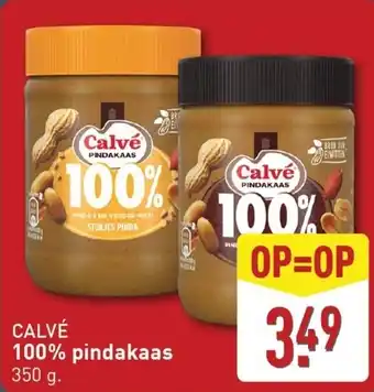 ALDI Calvé 100% pindakaas aanbieding