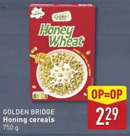 ALDI GOLDEN BRIDGE Honing cereals aanbieding